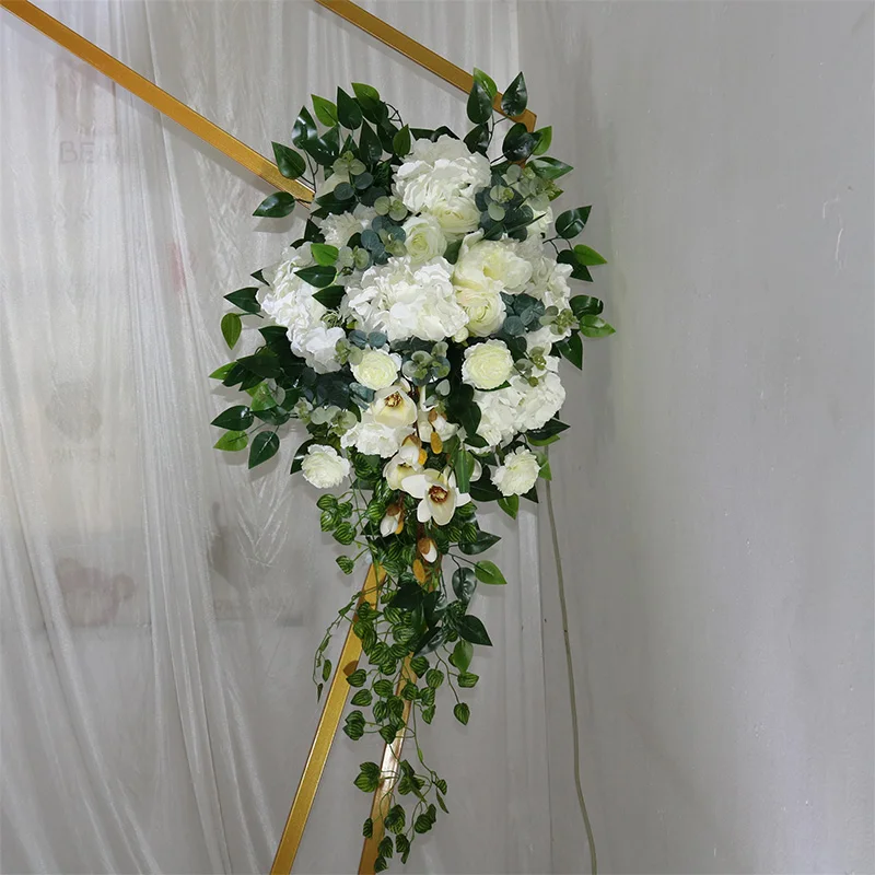 Искусственные цветы для дома и свадьбы имитация стола деревянная арка угловой