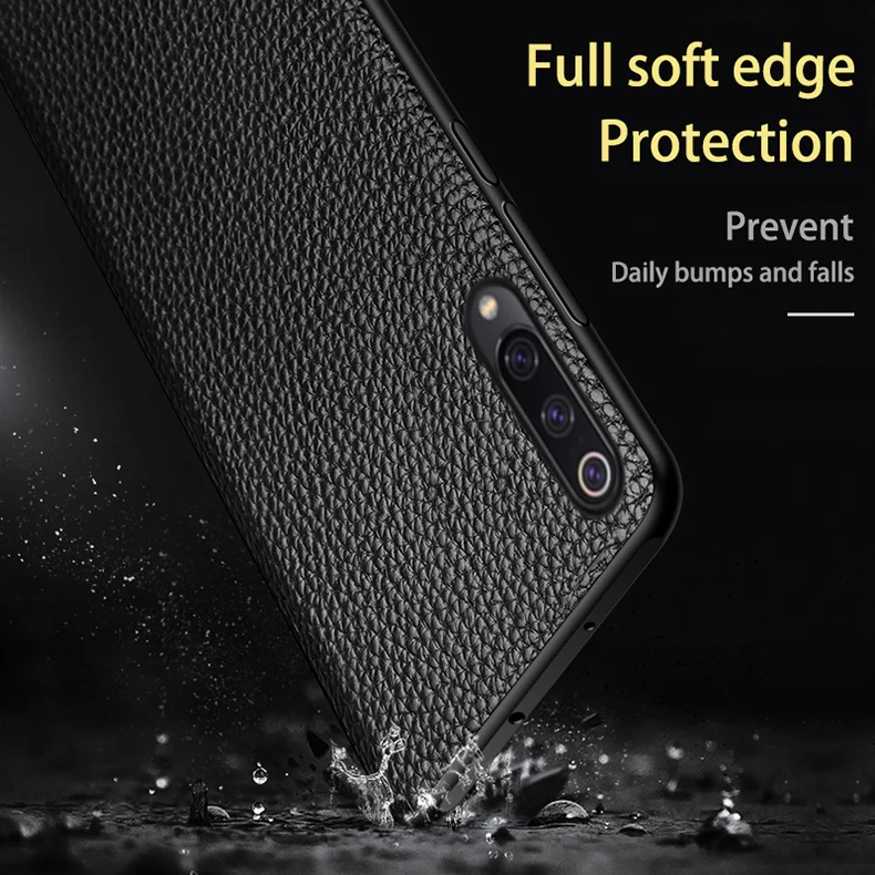 Чехол для телефона для Xiao mi Red mi Примечание 7 5 6 8 Pro 6A 7A mi 9T 8 se A1 A2 A3 Lite чехол mi x 2S 3 S Max 3 Y3 Poco F1 Litchi текстурный чехол
