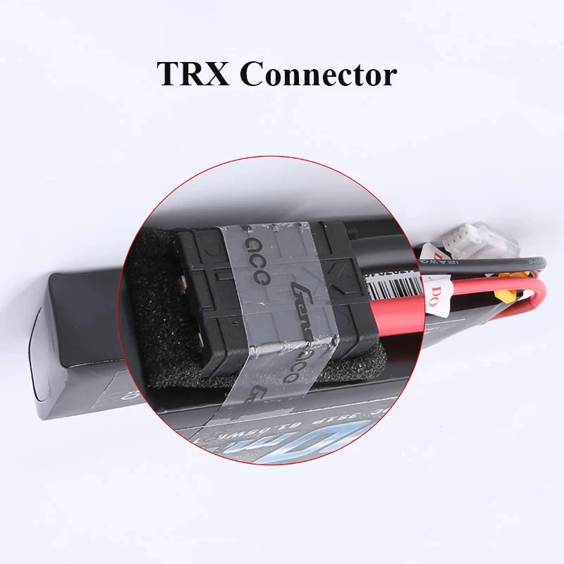 Gens ace-Paquete de bater&iacute;a de 5000mAh, 5500mAh, 11,1 V, 3S, 50CLiPo, con Deans y conector XT60 para coche teledirigido Traxxas 1/10 1/8-4
