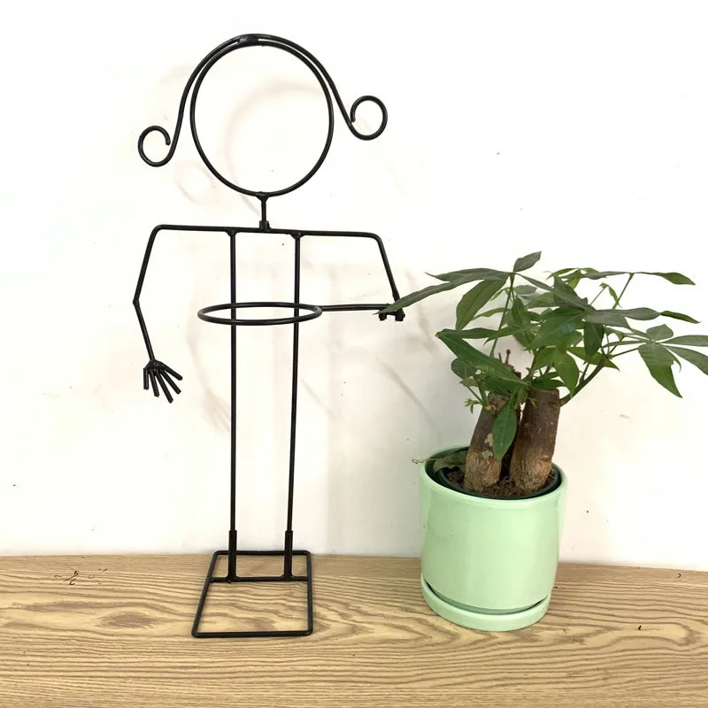 Металлические полки для растений напольная съемная подставка сделай сам в форме