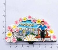 spain malaga travel souvenir fridge magnetic stickers