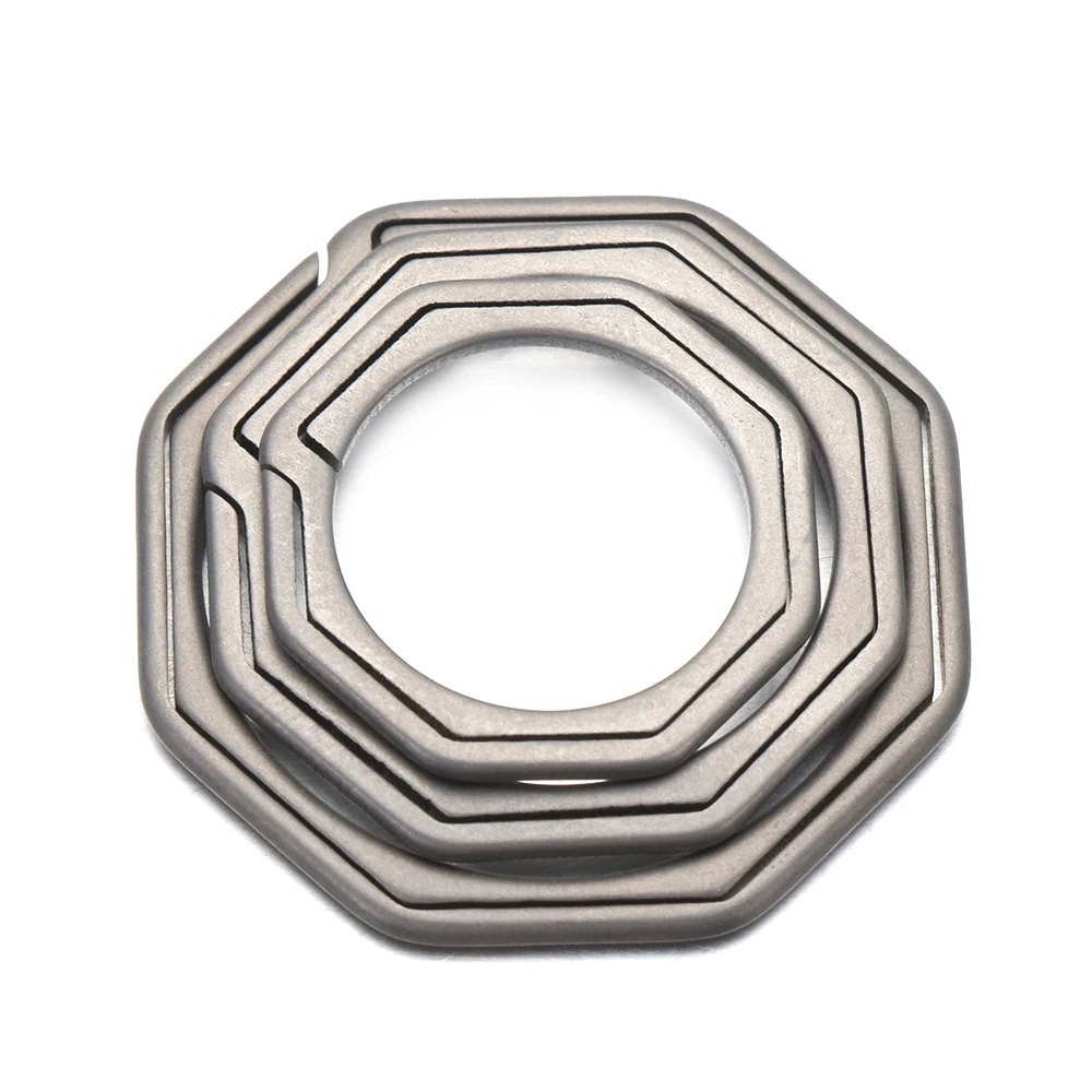 1 шт. брелок для ключей из титанового сплава Суперлегкий подвесной с пряжкой