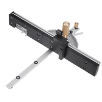 450mm 27 angle miter gauge with box jiont jig track stop table saw router miter gauge saw assembly ruler for woodworking tools