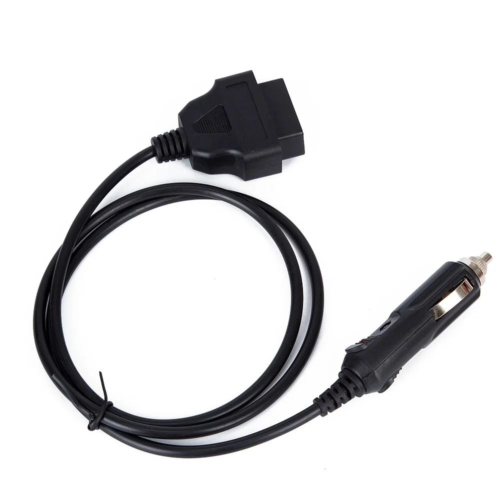 Индивидуальная длина OBD 2 Автомобильный разъем для прикуривателя OBD2 16 контактный