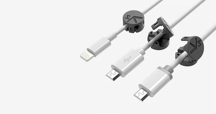 Bcase Tup2 кабель для передачи данных Магнитный присоска для хранения обновленный деревянный зерна бытовой офисный стол топ шнур менеджер