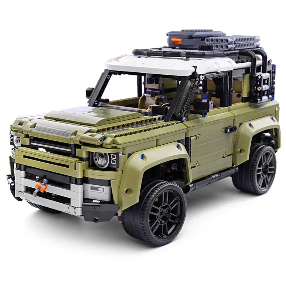 Guardian Внедорожник Land Car Rover совместим с Technic Defender 42110 модель строительные блоки кирпичи игрушки ребенок Рождество