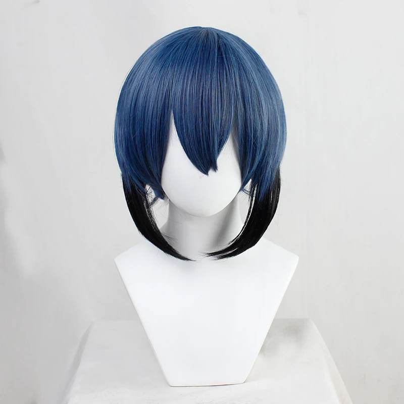 Аниме BNA совершенно новое животное Michiru синий черный микс короткие Kagemori косплей