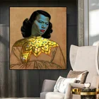Картина маслом на холсте Tretchikoff с изображением женщины из Востока, плакаты, картины на стену, картина для гостиной