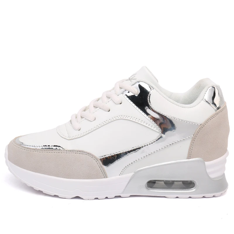 

Women Running Shoes Harajuku Sneakers Air Sole Cushioning Platform Breathable Sports Shoes Flat Ladies Trainer outdoor