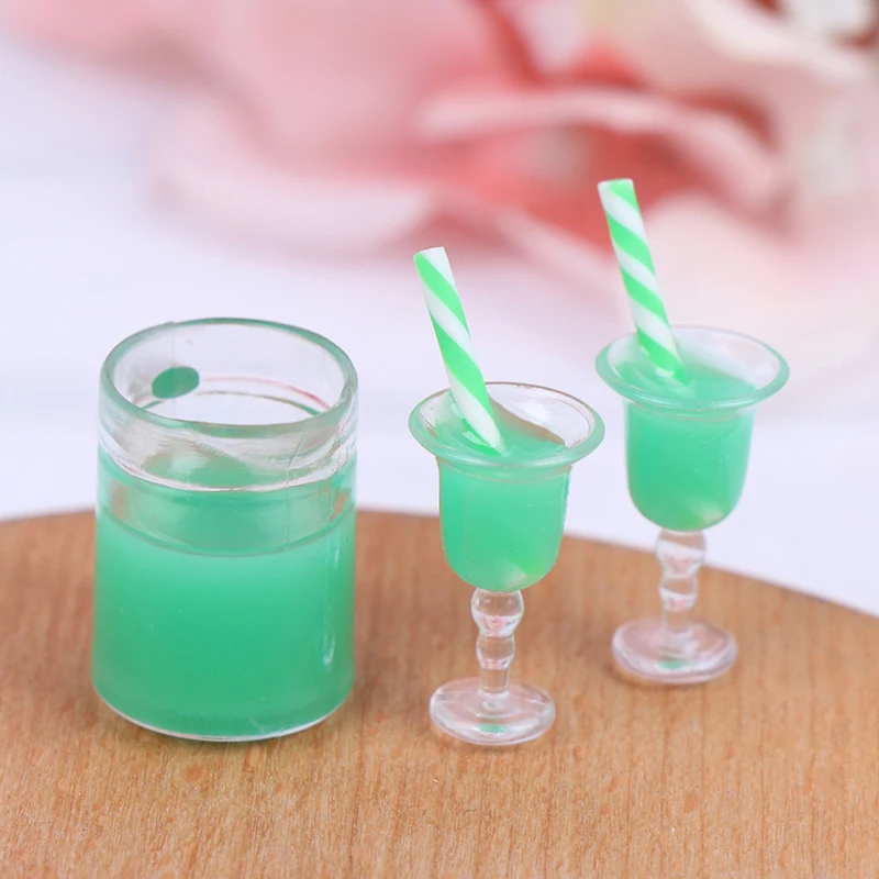 Мини каучуковая Коктейльная Чашка Модель напитка стеклянная игрушка украшение