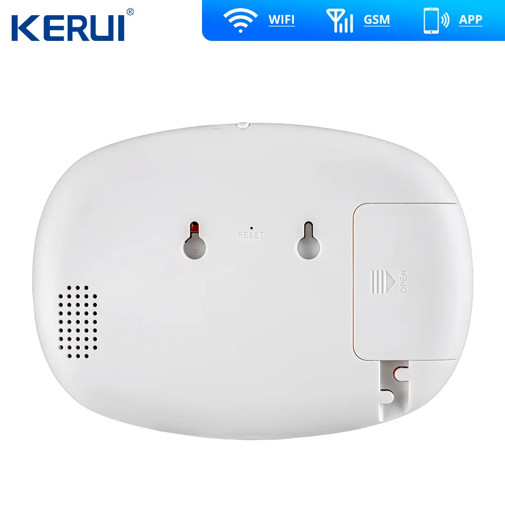 KERUI K52 WiFi сигнализация 4 3 дюймовый сенсорный экран Беспроводная охранная WIFI GSM