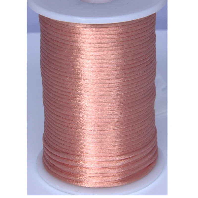 10 ярдов телесного цвета 2 мм погремушка сатиновый шнур макраме бисероплетение