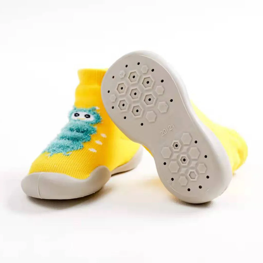 Toddler Kids Shoes Baby Sneakers Boys Girls Character Anti-slip Warm Soft Sole Rubber Socks Tenis Infantil Детская Обувь | одежда
