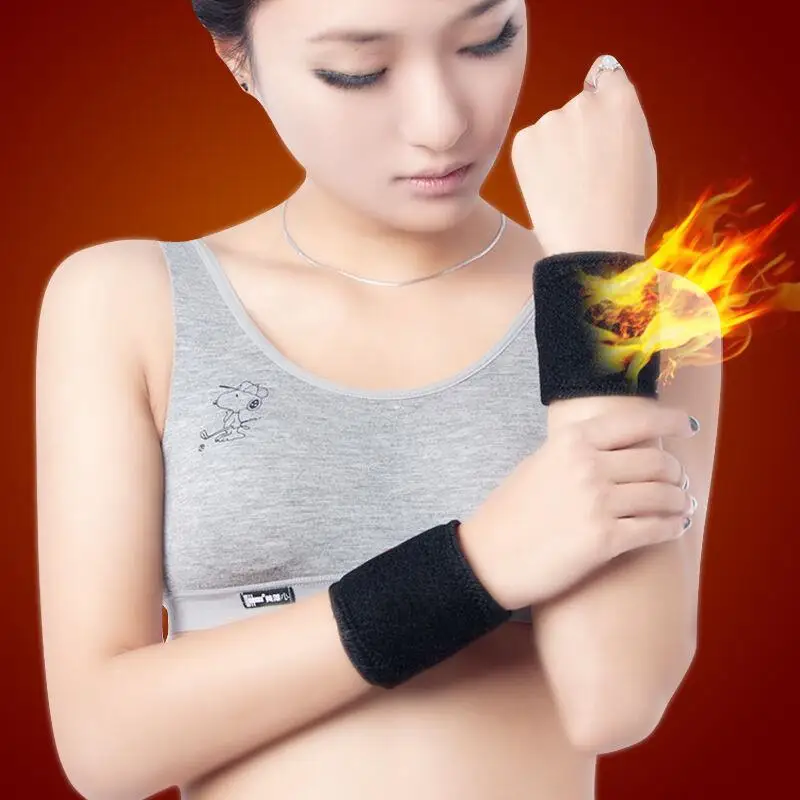 Magnetic Therapy Tourmaline Pads Self-heating Wrist Braces Support Pain Protector Hand Arthritis Ancon Health Monitor Belt | Красота и