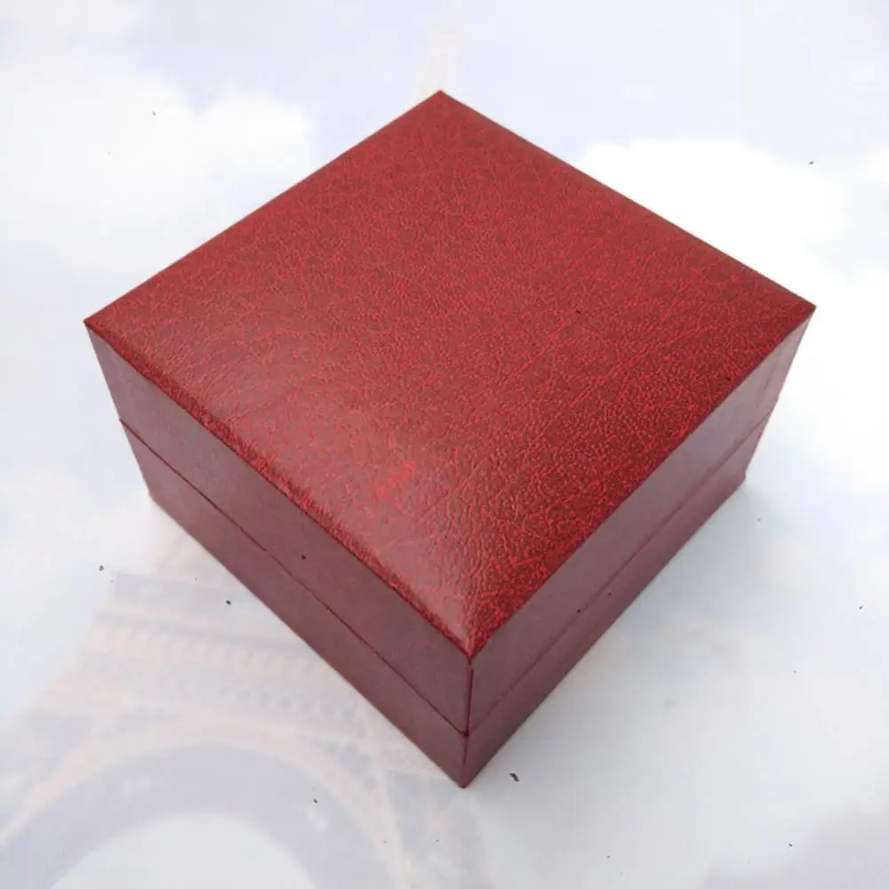 

80% Hot Sell Square Bracelet Watch Jewelry Display Case Storage Box Gift Holder Organizer