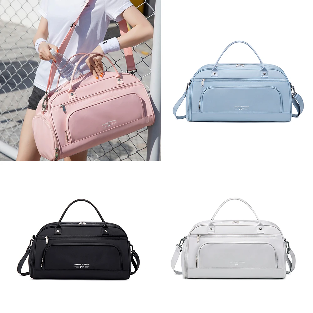 Multifunction Women Gym Bags For Fitness Training Outdoor Travel Sport Bag Dry Wet Separation Bags Sport