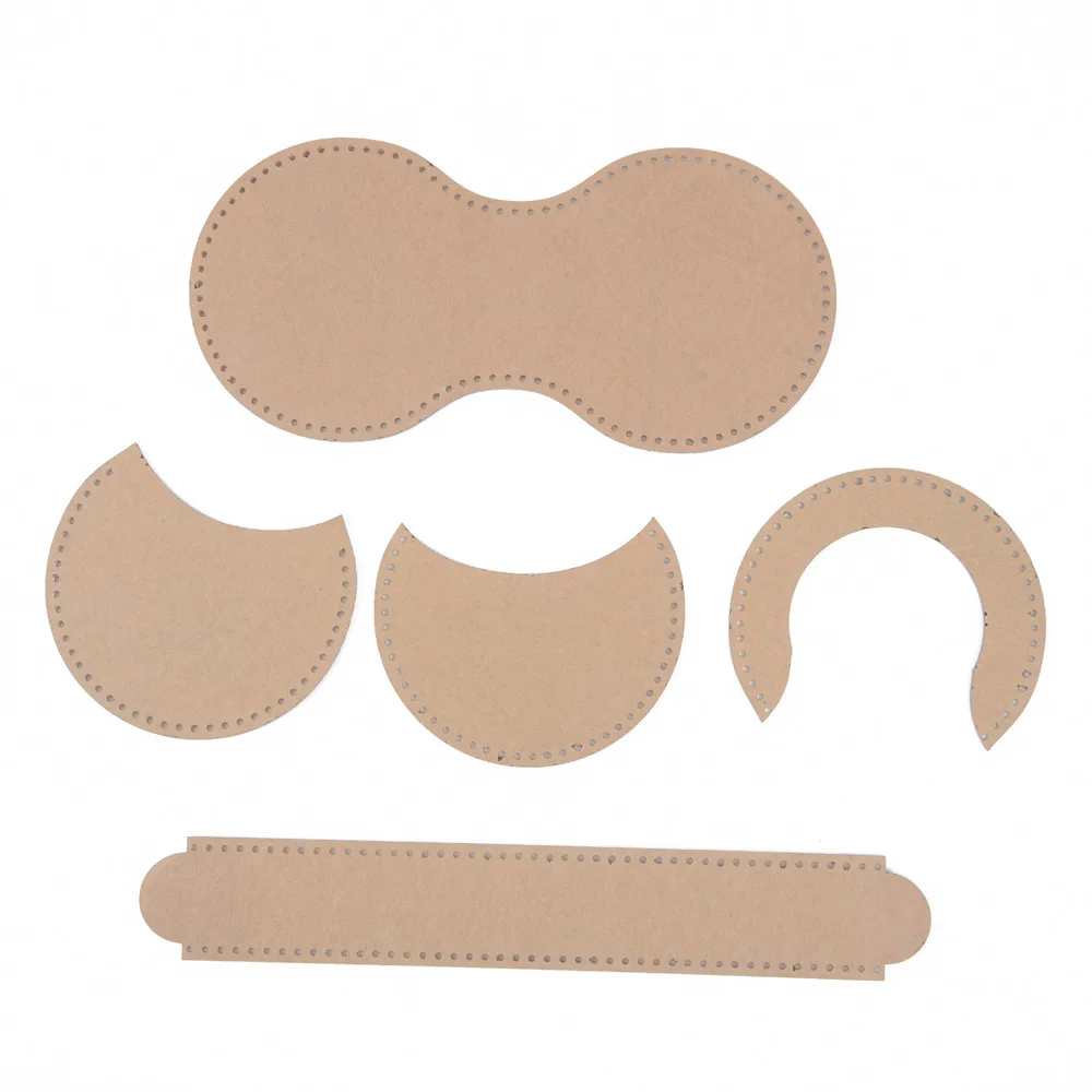 Прозрачный кошелек из кожи акриловый сумка шаблон трафарета набор инструментов