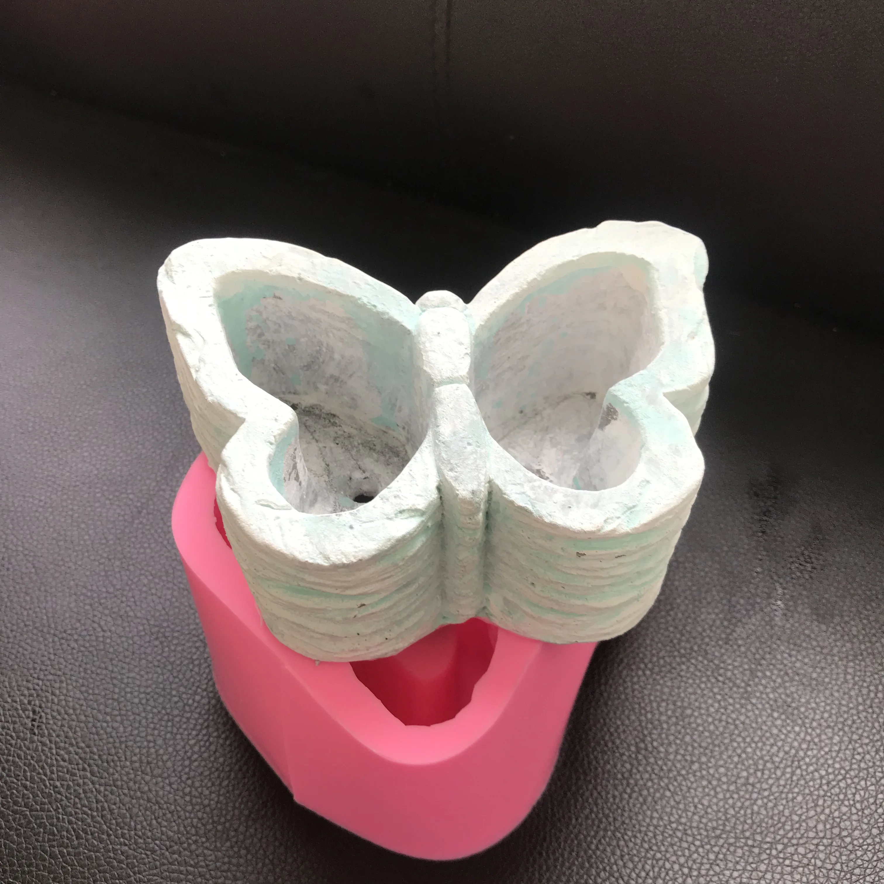 Бабочка творческой личности цветочный горшок Силиконовые формы для бетонный