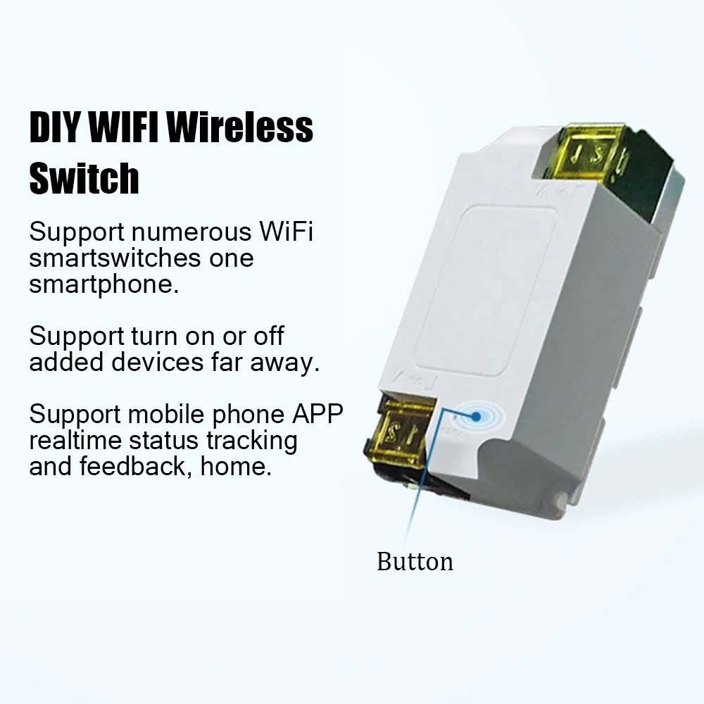 3000 Вт 15а wifi переключатель модуль умный дом беспроводной приложение