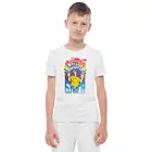 Футболка из 100% хлопка с принтом А4, для детей и взрослых, Мерч А4, Футболк