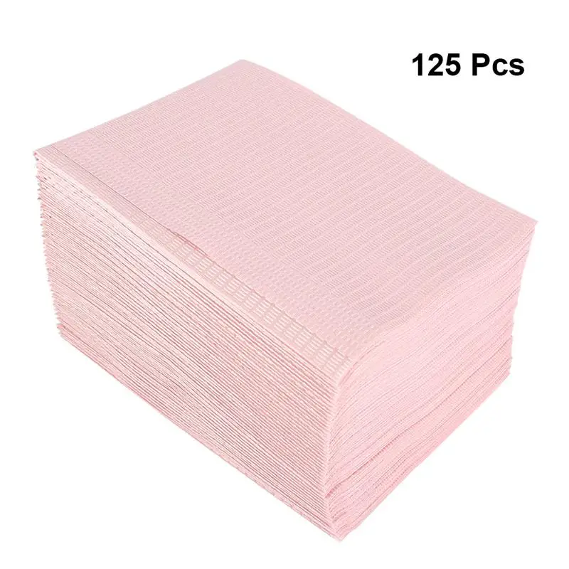 

125Pcs/Pack Nail Art Table Mat Disposable Clean Pads For Nails Care Polish Waterproof Tablecloths Manicure Tool Accessories