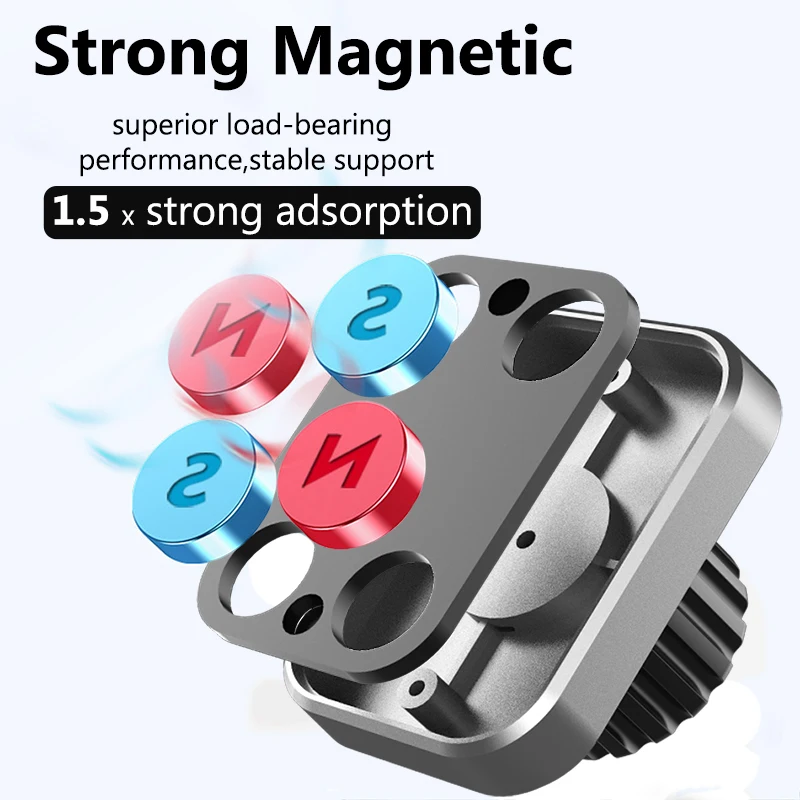 Universal Magnetic Car Phone Holder For iphone 8 plus Suction Cup Car Phone Mount For Car Windshield&Dashboard Magnet Holder