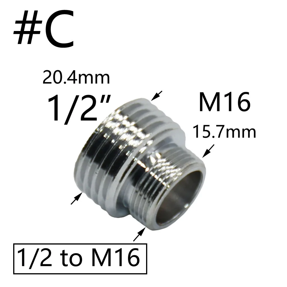 

Латунный резьбовой соединитель ZWDZJL 1/2" To M16 M18 M24 M28