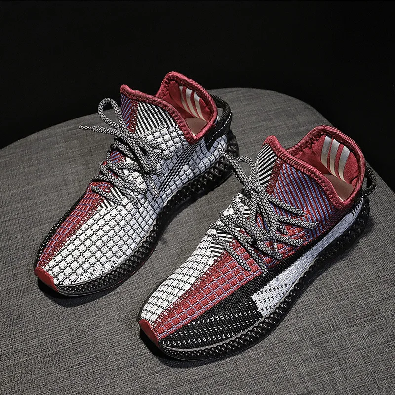 Кроссовки женские сетчатые повседневная обувь на платформе дышащие желтые