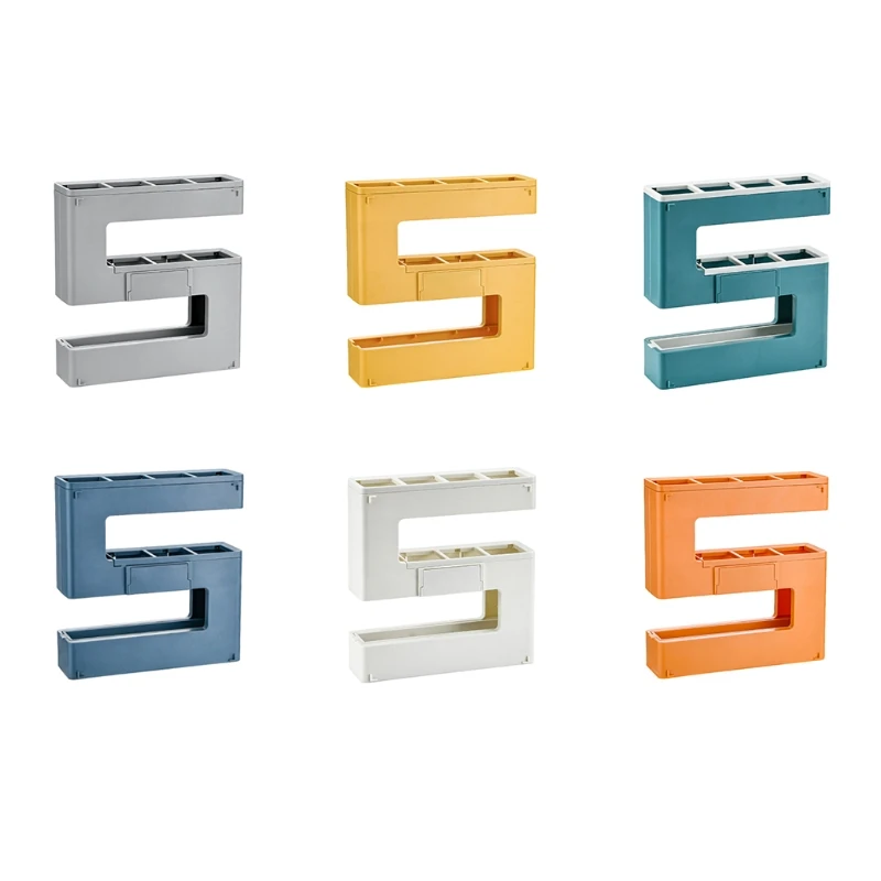 

Wall Mounted Umbrella Stand Rack 5-Shape Umbrellas Storage Holder Shelf for Home Office Hotel Hanger Organizer