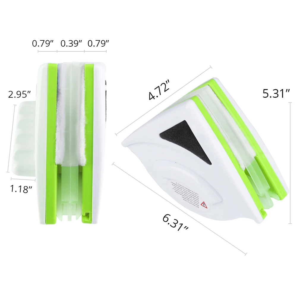 

DEKO Magnetic Window Glass Cleaner Household Cleaning Tool Window Wiper Magnet Double Side Magnetic Glass Brush Tool for Washing