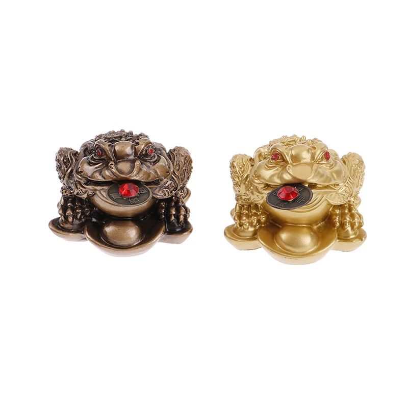 Фэн шуй Жаба деньги удача богатство китайская Золотая лягушка монета украшение