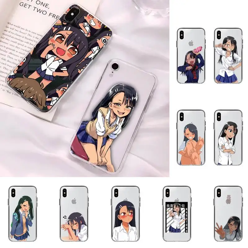

Nagatoro phone Case for iphone 13 11 12 pro XS MAX 8 7 6 6S Plus X 5S SE 2020 XR case