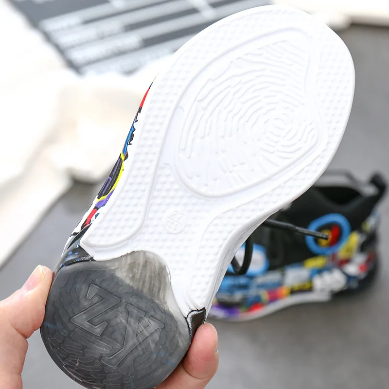 Детские высокие спортивные кроссовки слипоны повседневные для мальчиков