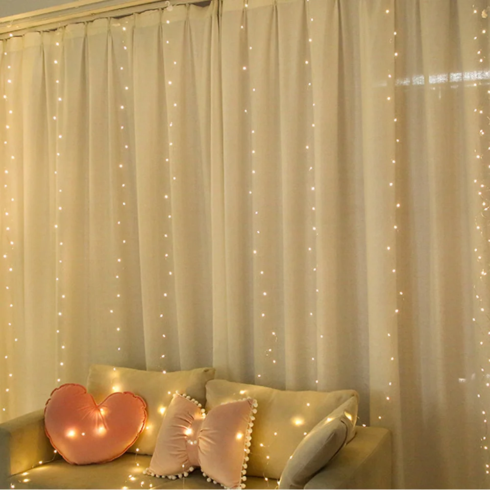 Светодиодный ственская светодиодная гирлянда с дистанционным управлением