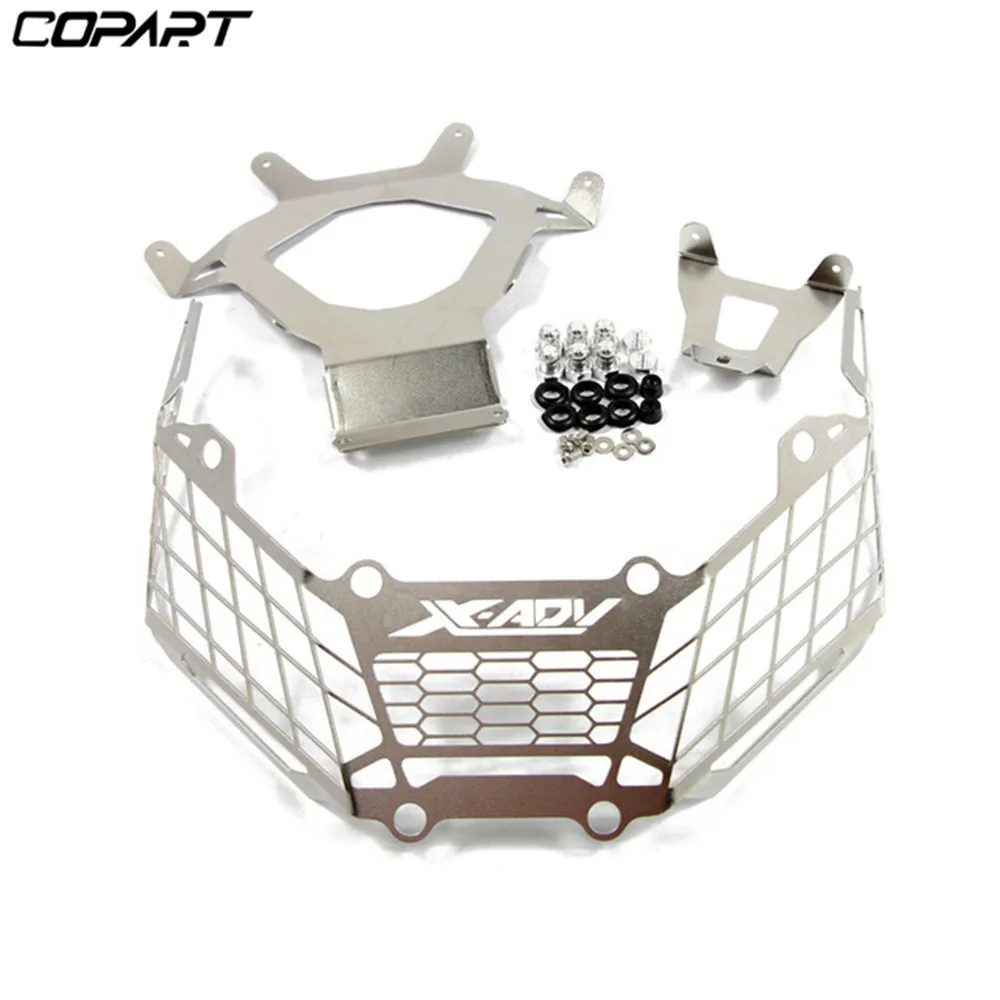 Защитная решетка для мотоциклетной фары защита передней гриля крышка HONDA XADV 750