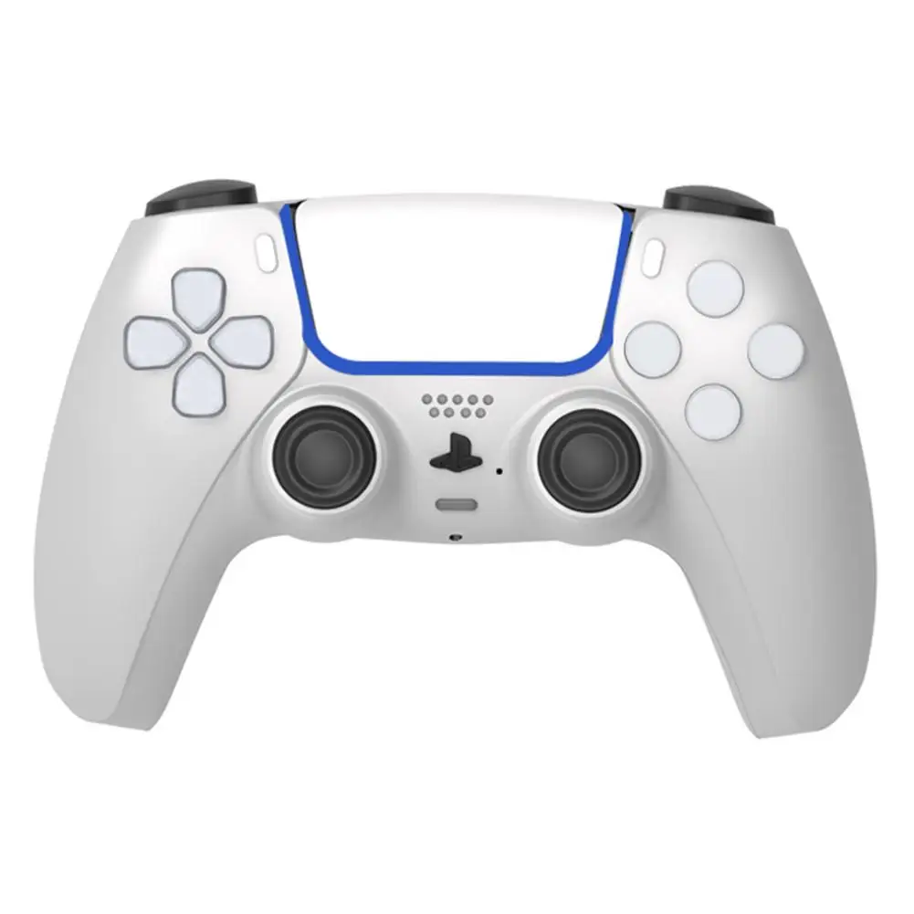 

Game Controller Replacement Shell Gamepad Case Front Cover Rear Cover For Sony PS5 Handle Replacement Set Decorative Strip Skin