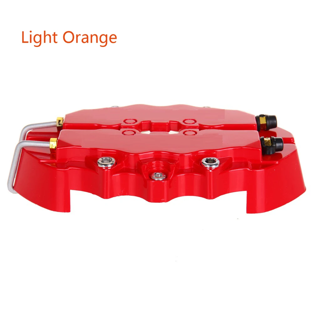 2 шт. ABS Пластик красный Тормозной суппорт Обложка спереди и сзади плоскогубцы для