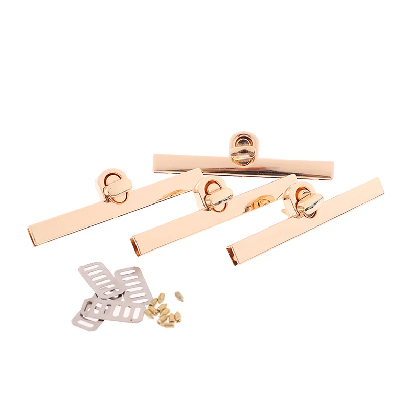 Новинка 1 шт. золотая металлическая застежка поворотные замки закручивающийся