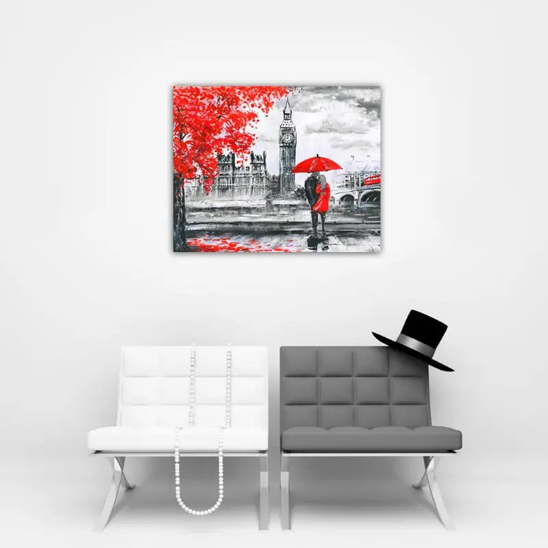 Корова бескаркасная DIY цифровая картина маслом по номерам Холст Современное