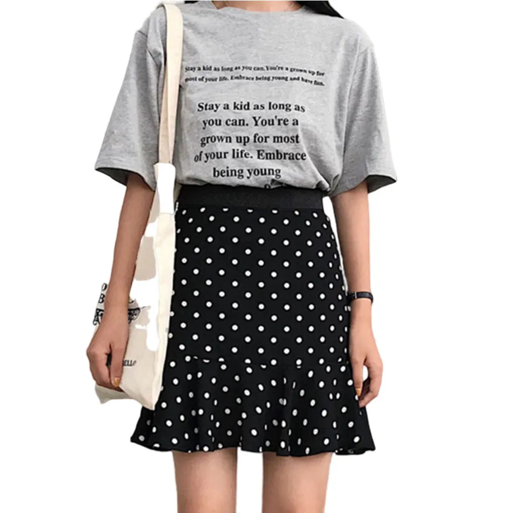 Мини-юбка Бохо с оборками и эластичной резинкой на талии сексуальные юбки