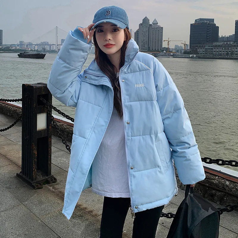 CGC 2021 Fashion Keep Warm Parkas Women Winter Jacket Thicken Cotton Padded Coat Female Loose Down Parka Women Winter Outwear