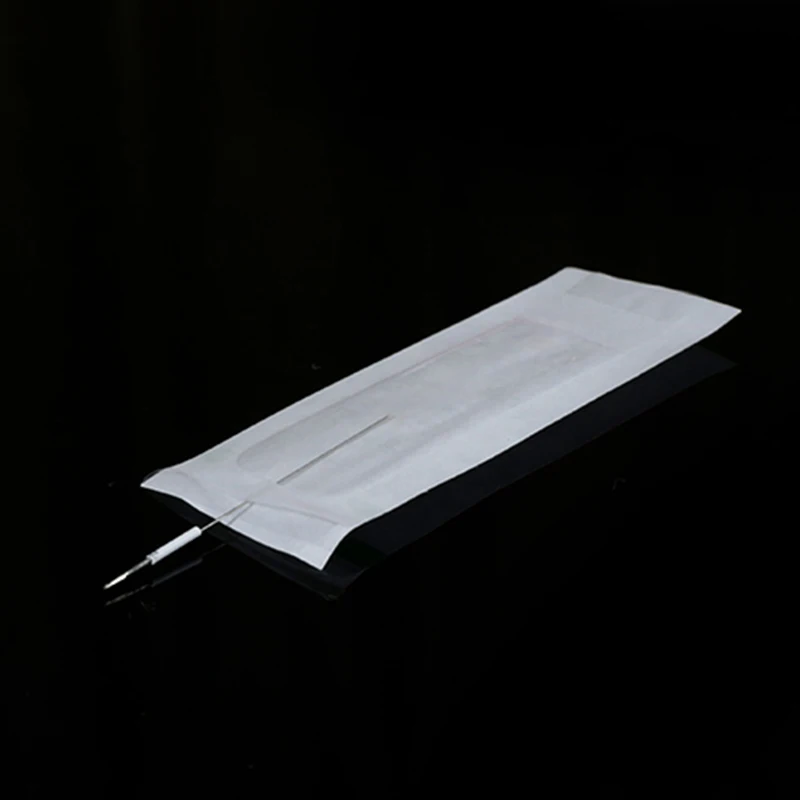 100pcs 1R 2R 3R 5R 5F 7F PMU Needles + Cup Tips Disposable Sterilized Professional Tattoo Needles Permanent Makeup Eyebrow Lip