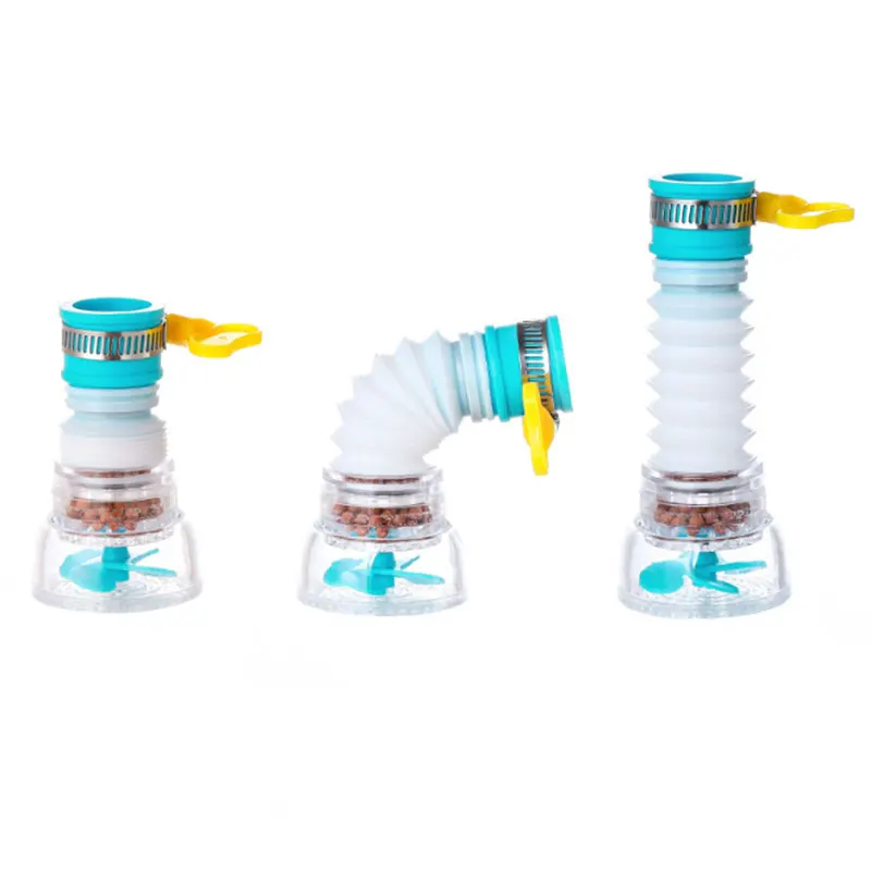 

Plastic Kitchen Faucet Water Tap Heads 360 Degree Rotating Household Water Purifier Filter Sprayer Activated Carbon Filtration