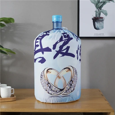 AE SRYSJS напечатанная ткань искусство питьевой фонтаны бочки диспенсер для воды пылезащитный чехол с мультяшным животным Бытовая Защитная крышка - Цвет: AE
