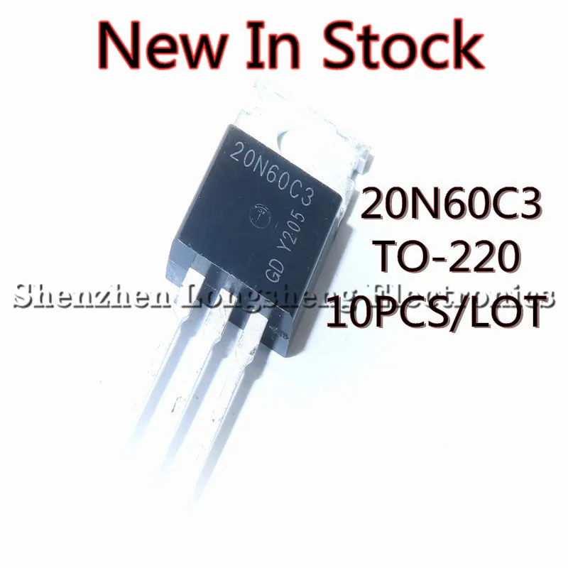 

10PCS/LOT SPP20N60C3 20N60C3 TO-220 MOS field effect tube New In Stock Original