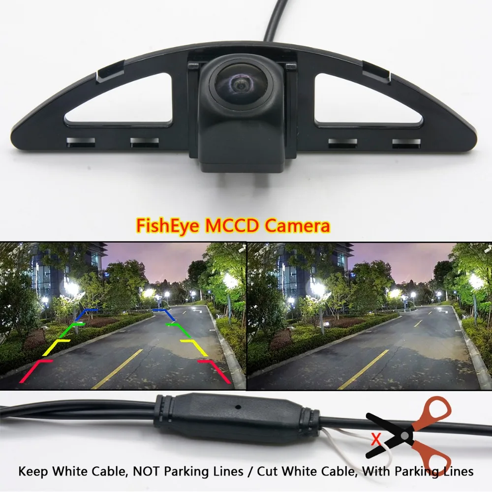 Камера заднего вида рыбий глаз MCCD 1080P Starlight для Honda Ballade City 5 поколения 2011 2012 2013 2015|rear