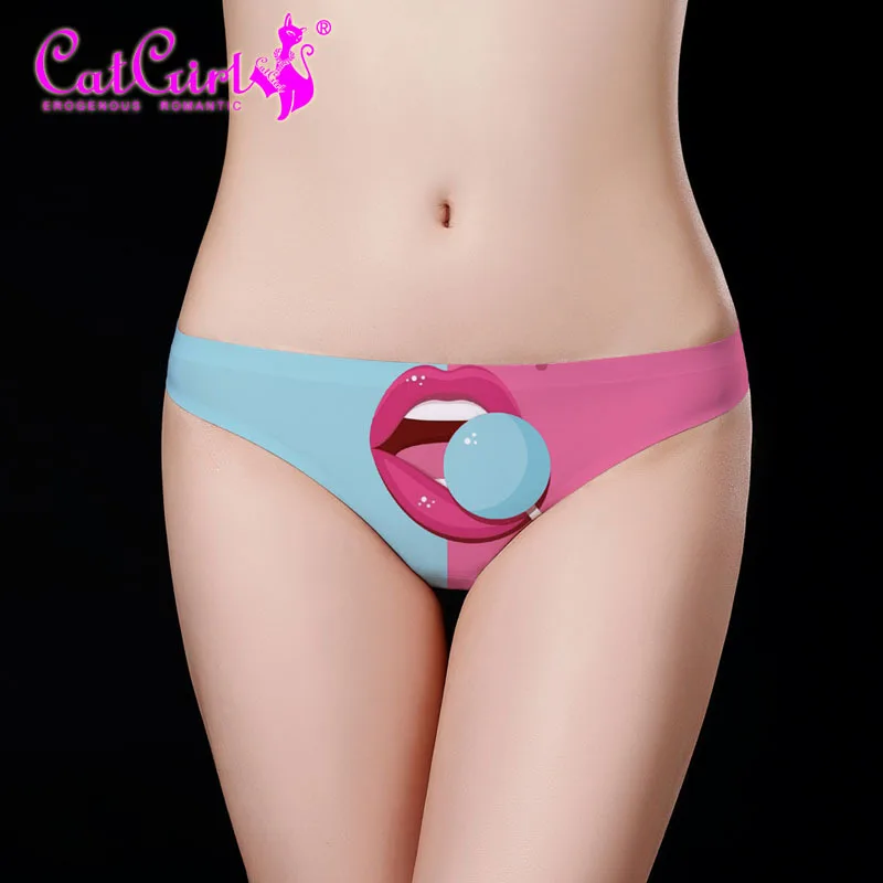 Женские трусы Мягкие Бесшовные трусики с героями мультфильмов для девочек Трусы