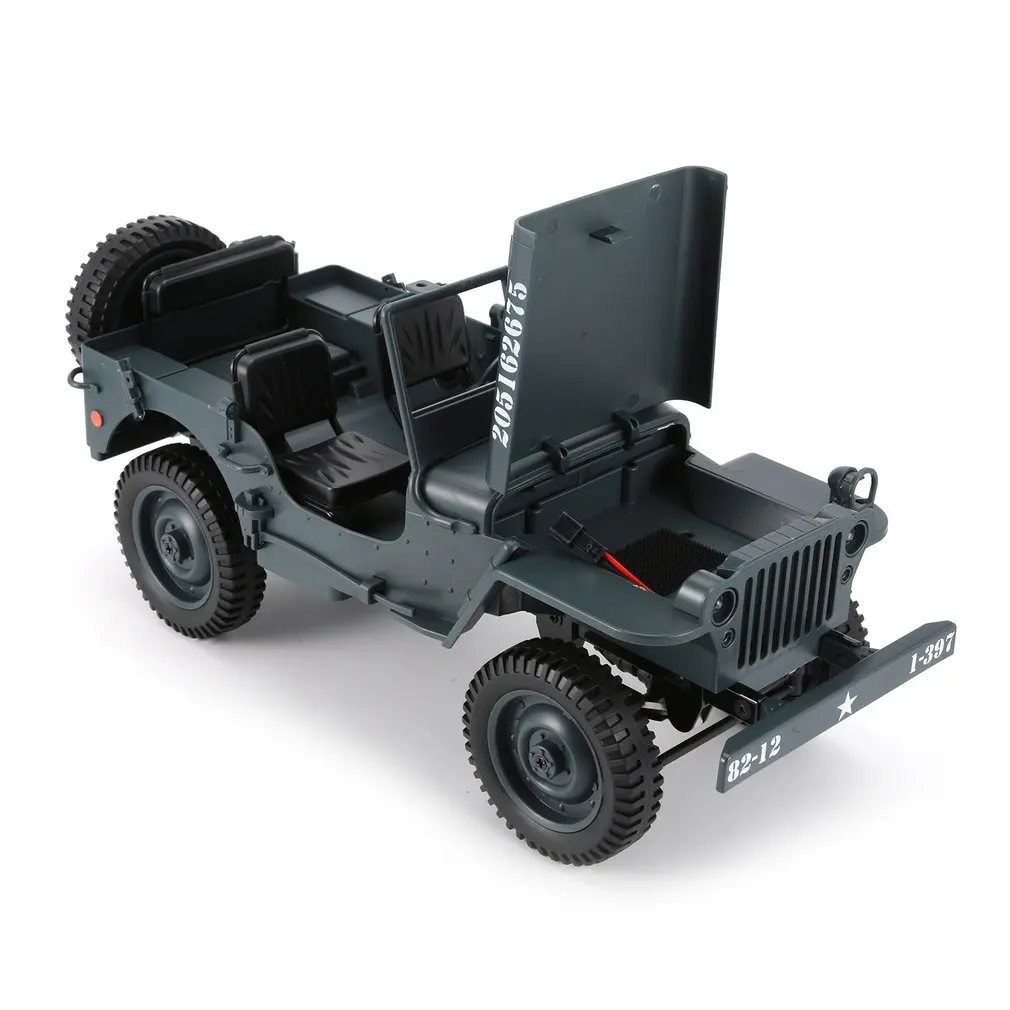 C606 1:10 RC Автомобиль 2,4G 4WD трансформируемый пульт дистанционного управления свет джип четыре колеса внедорожный военный альпинистский автомобиль подарок игрушка для ребенка
