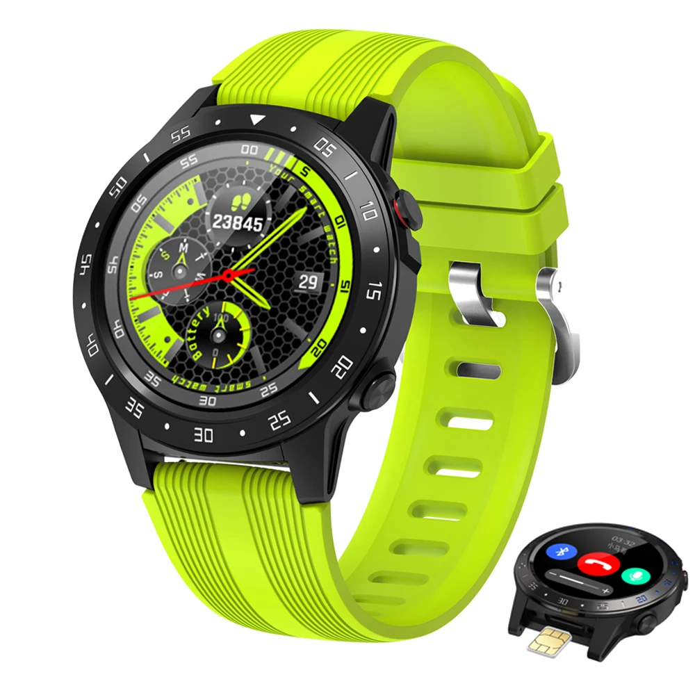 GPS Смарт-часы для мужчин и женщин Поддержка GSM sim-карты компас барометр высота