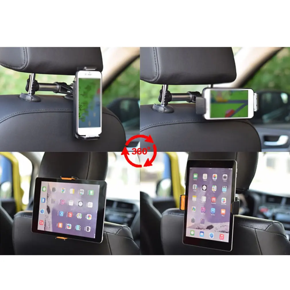 Универсальное автомобильное крепление на спинку сиденья подголовник для iPhone iPad